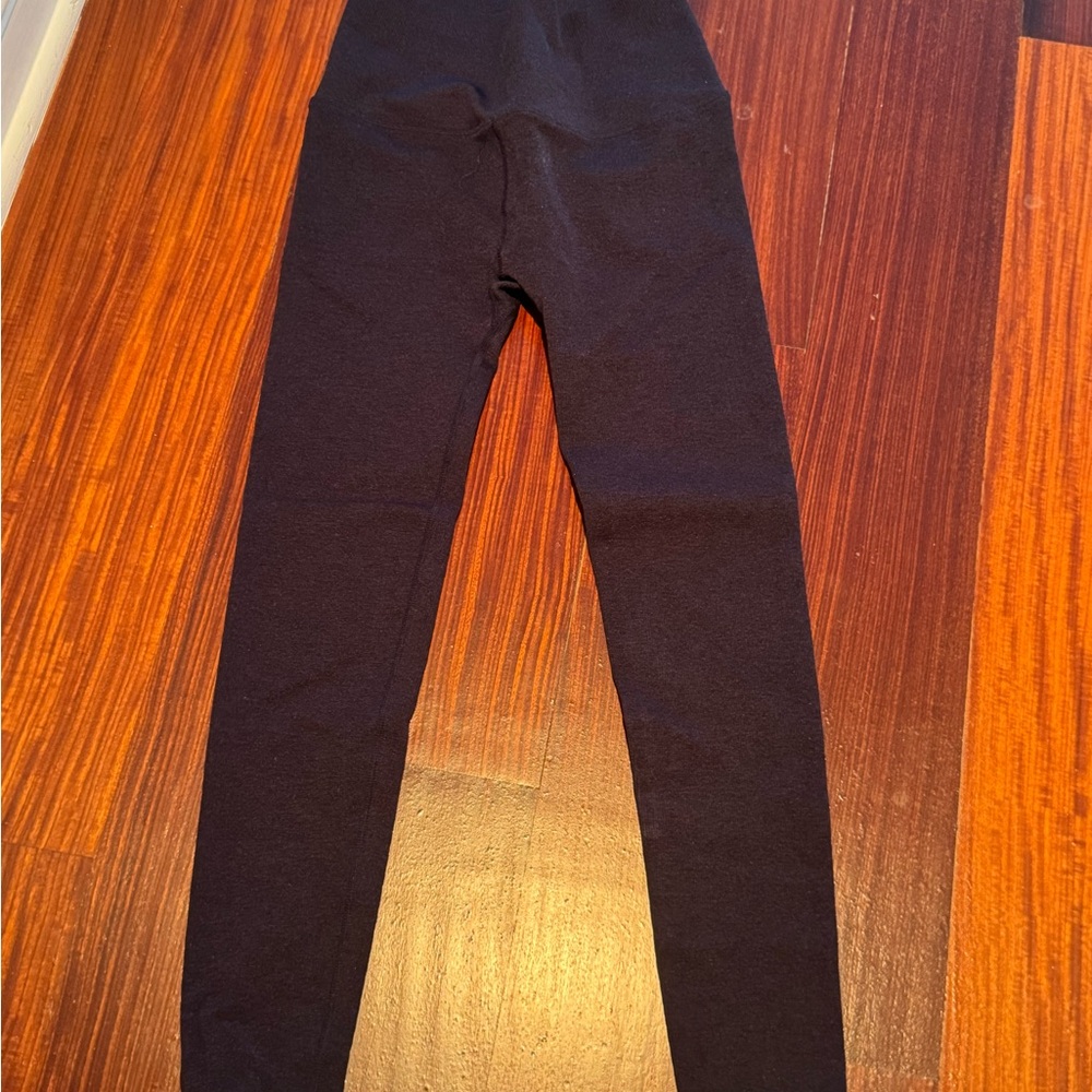 Spiritual Gangster Dark Blue High Waist Leggings